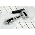 thumbnail image 3 of Kingston Brass French Country Double Handle 8" Centerset Kitchen Faucet with White Sprayer, 3 of 3