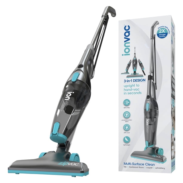Ionvac ZipVac 3-in-1 Vacuum - Professional cleaning vacu - Walmart