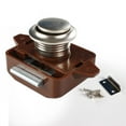 thumbnail image 1 of Diameter 26mm Camper Car Push Lock RV Caravan Boat Drawer Latch Button Locks For Furniture Hardware ,Variety of Features, 1 of 7