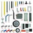 thumbnail image 3 of Conjuntos de bloques de construcción BroTex Technical Parts con motor EV3, 3 of 6