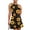 Black, variant on WTOBBY Women's Summer Floral Sundress Round Neck Sleeveless Casual Vest Dress with Back Keyhole Design for Outdoor Events and Garden Parties ,BlackL