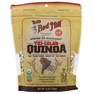Bob's Red Mill Organic Tri-Color Quinoa, Whole Grain, 13 oz (369 g)