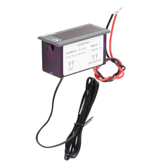 Controlador De Termostato Digital, Mini Controlador De Termostato Preciso Para Vitrinas Para Almacenamiento En Frío Para Gabinetes Refrigerados