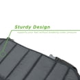 thumbnail image 2 of Hamaca portátil para pies Mind Reader Rest ergonómica negra, 2 of 8