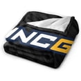 thumbnail image 2 of Unc Greensboro Spartans Fleece Blanket, Very Soft Microfiber Flannel Blanket for Couch Warm and Cozy for All Seasons, 2 of 6