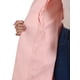 thumbnail image 5 of Abrigo elegante de trabajo con cuello de solapa y botones para mujer, abrigo de trinchera de invierno en color rosa, 5 of 6