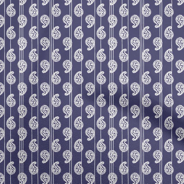 oneOone Velvet Dark Purple Fabric Block Sewing Material Print Fabric By The Yard 58 Inch Wide