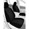 thumbnail image 2 of CalTrend Front Buckets Tweed Seat Covers for 2012-2022 Toyota Sequoia - TY370-03TT Charcoal Insert with Black Trim, 2 of 3