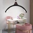 thumbnail image 1 of Yidoblo Lampe sur Pied Demi-Anneau 60W LED Lune Remplie Éclairage Cils Lumière pour Beauté, 1 of 11