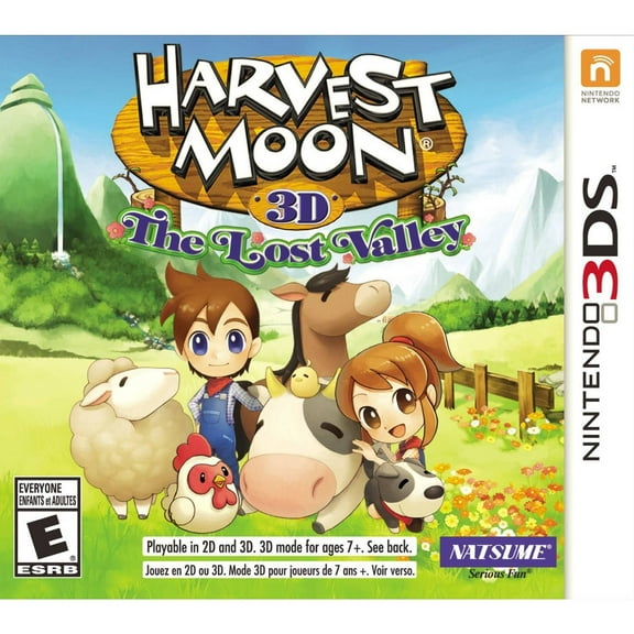 Harvest Moon Lost Valley (Nintendo 3DS)