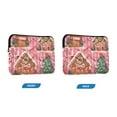 thumbnail image 7 of FORMRS 13-13.3 inch Laptop Sleeve Case Soft Carrying Quilted Computer Bag Cover, Brown Gingerbread Houses, 7 of 7