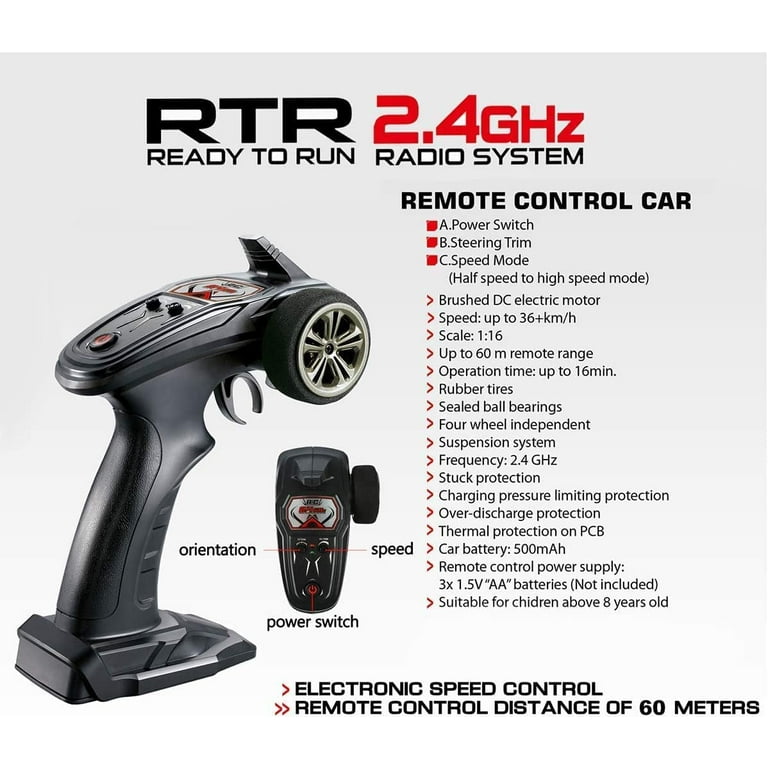 B and m remote control car 2025