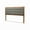 Gray, variant on Baxton Studio Dexter Modern and Contemporary Light Grey Fabric Upholstered and Walnut Brown Finished Wood Queen Size Headboard