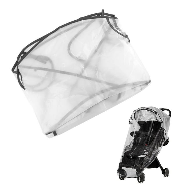 Funda impermeable para cochecito de bebé, protección contra intemperie, transpirable, de EVA, universal, para mayoría de los cochecitos y sillas