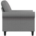 thumbnail image 2 of vidaXL Sofa Chair Light Grey 60 cm Fabric, 2 of 5