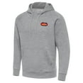 thumbnail image 2 of Men's Antigua  Heather Gray NASCAR Advanced Auto Parts Victory Raglan Pullover Hoodie, 2 of 3