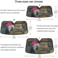 thumbnail image 5 of GZHJMY Fun Two Cat Driving Car Car Front Windshield Sunshade, Car Sun Visor Accordion Folding Auto Sunshade for Car Truck Block UV Rays 55 x 27.6 Inch, 5 of 7
