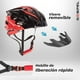 thumbnail image 3 of Casco bicicleta ciclista talla M rojo con luz, 3 of 10