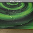 thumbnail image 6 of Ambesonne Green Place Mats Set of 4, Abstract Spirals, Standard Size, Green, 6 of 6