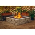 thumbnail image 4 of Pleasant Hearth OFW421FR Solid Steel Square Fire Ring, 4 of 5