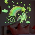 thumbnail image 3 of Pegatina de pared unicornio arcoiris pegatina de pared pegatina de pared decoración de pared, 3 of 4