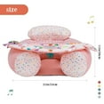 thumbnail image 7 of Blublu Park Baby Inflatable Sit Me Up Floor Seat, 3-36 Months with Cover & Detachable Sensory Tray, Unicorn, 7 of 7