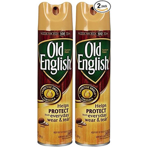 Old English Aerosol Furniture Polish Almond 12.5 oz 2 pk (6