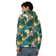 thumbnail image 4 of Kdxio Hawaiian Style Print Men Hoodies Casual Hoodies for Men with Zip Pockets Full Zip Long Sleeve Sweatshirt Sports Hooded Jacket-Large, 4 of 5