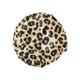 thumbnail image 3 of KISS Colors & Care Silky Satin Reversible Shower Cap - Leopard, 3 of 5