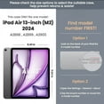 thumbnail image 2 of Junayo for iPad Air 13 inch Case 2024 M2 Heavy Duty Shockproof Protective Case with Screen Protector Stand and Hand Strap Shoulder Strap, 2 of 8