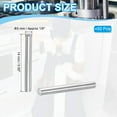thumbnail image 2 of Uxcell 50Pcs 304 Pasadores de Acero Inoxidable 3x14 mm Soportes de Estante de Metal, 2 of 7