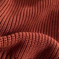 thumbnail image 6 of Lmnyox Sweaters for Kids Fashion Solid Color Long Sleeve Turtleneck Knitted Pullover Winter Loose Warm Tops, 6 of 9