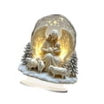thumbnail image 4 of Letrero de mesa con escena de Natividad de ángel de Navidad 2D, 6,7x7,8 pulgadas, impermeable, decorativo, ligero, colección de escritorio, decoración Estilo A, 4 of 8