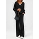 thumbnail image 5 of Conjunto Deportivo para Mujer PRETTYGARDEN Sudadera con Capucha y Pantalones de Pierna Ancha XXL, 5 of 5