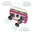 thumbnail image 4 of VQ Hepburn Mk II FM Radio and Bluetooth Speaker - Purple, 4 of 8
