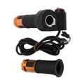 thumbnail image 2 of Acelerador universal para bicicleta eléctrica de 12 V a 99 V, 6 núcleos, dos secciones, tres velocidades, dorado, 2 of 14