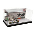 thumbnail image 3 of Yinanstore 1/64 Scale Model Car Display Case Showcase Organizer, Street Diorama, Photo Prop, Scenario Storage Box, Miniature Scene Model, 3 of 8