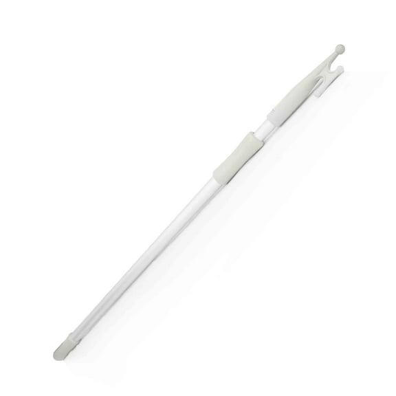 Five Oceans Telescoping Boat Hook, Boat Pole for Docking, Strong Aluminum, Grey Rubber Grip, Extend from 48  to 84 Inch FO4164