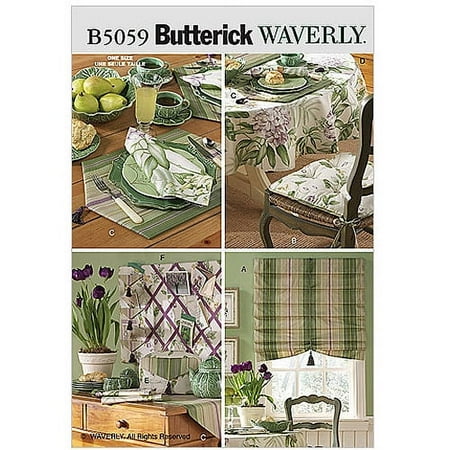Butterick Kitchen Items-one Size Only