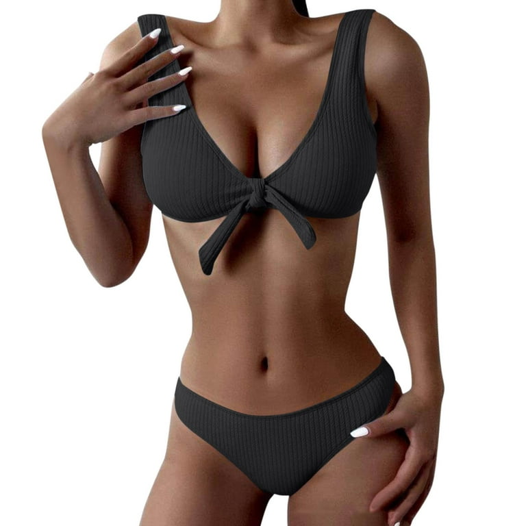 Embroidered Split Sexy Bikini Small Chest Steel Support Gathered to Cover  Belly High Waist Slimming Spring Swimsuit Women (Color : Black, Size :  X-Large Code) : : Clothing, Shoes & Accessories