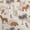 Brown, variant on oneOone Rayon Brown Fabric Tropical Animal Fabric For Sewing Printed Craft Fabric By The Yard 56 Inch Wide