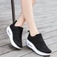 thumbnail image 2 of Zapatillas con plataforma para mujer Air Cushion | Zapatos Para Caminar Mujer Cómodos Todo El Día | Fondo basculante grueso., 2 of 6