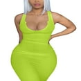 thumbnail image 3 of PENGXIANG Womens Long Bodycon Maxi Tank Dress U Neck Ribbed Basic Summer Dress Sun Dresses, 3 of 7