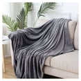 thumbnail image 4 of CSChome Temperature Regulating Blanket Cozy Coral Flannel Blanket: Energy-Efficient Temperature Control Comfort, 4 of 6