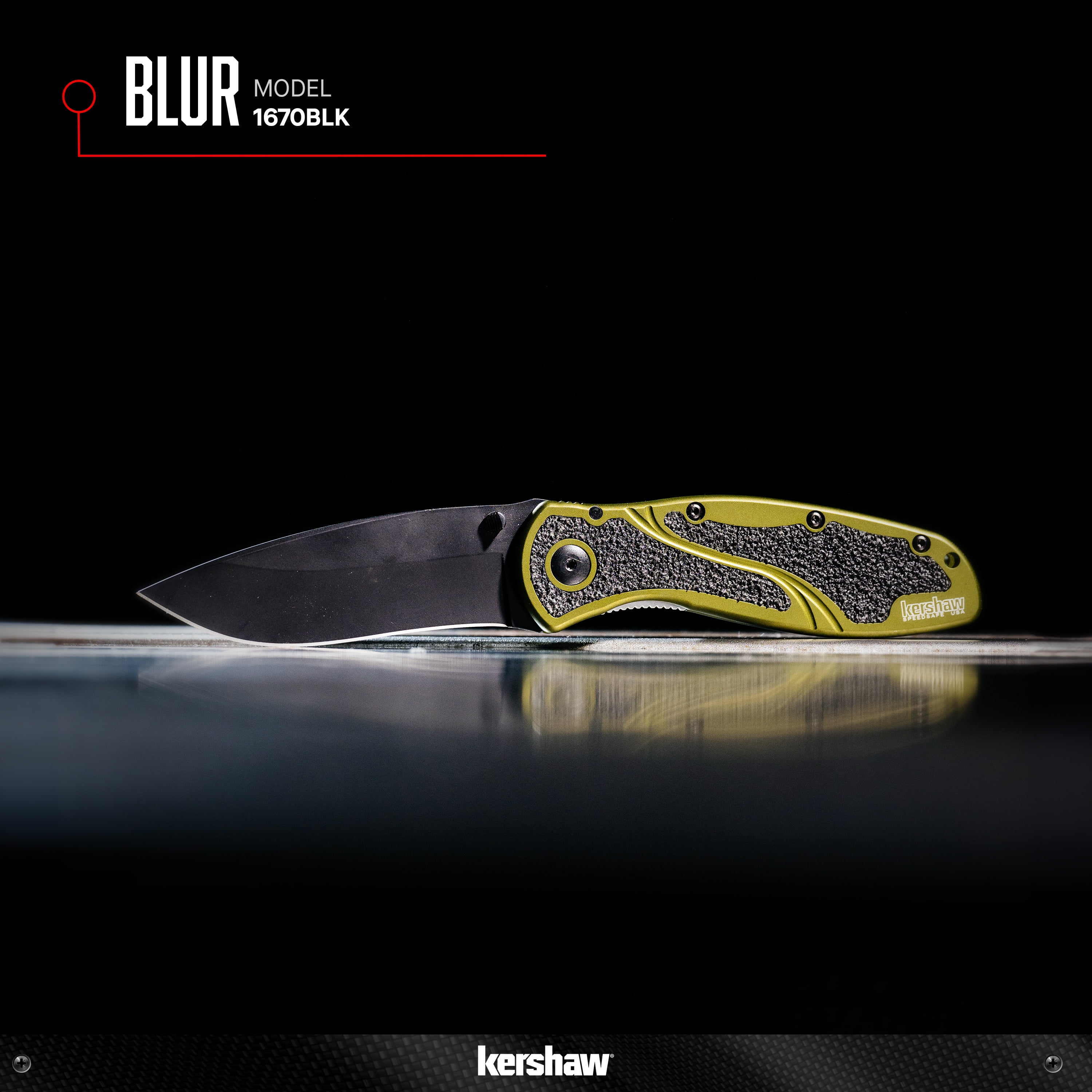 Kershaw Blur Black Pocketknife