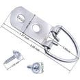thumbnail image 2 of Heavy Duty D Ring Picture Hangers - 20 Pcs - Large, 2 of 5