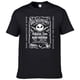 thumbnail image 2 of Camiseta de pesadilla antes de Navidad, Camiseta de algodón puro para hombre, camiseta con cara de Jack Skellington, camiseta informal de calle a la moda, camiseta grande F117, 2 of 4