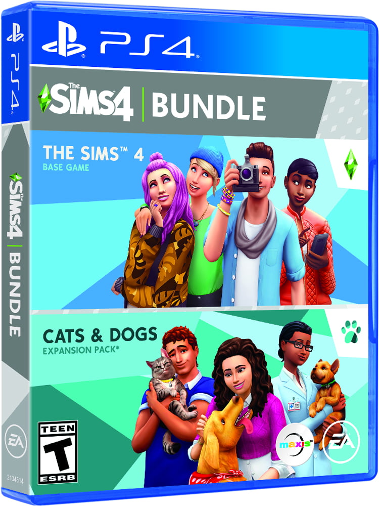 Folkeskole Dyster Permanent The Sims 4: Cats & Dogs Bundle - PlayStation 4 - Walmart.com