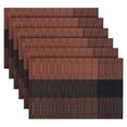 thumbnail image 1 of 6 manteles individuales 30x45cm manteles individuales lavables antideslizantes manteles individuales resistentes al calor resistentes al desgarro de PVC, manteles individuales de cocina, 1 of 5