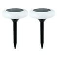 thumbnail image 1 of Duety Solar Ground Lights, Upgraded Solar Garden Lights 2 LED Outdoor Disk Lights Solar Powered, Waterproof Garden Decor Outdoor Landscape Lighting for Patio Pathway Lawn Yard Deck, 1 of 9